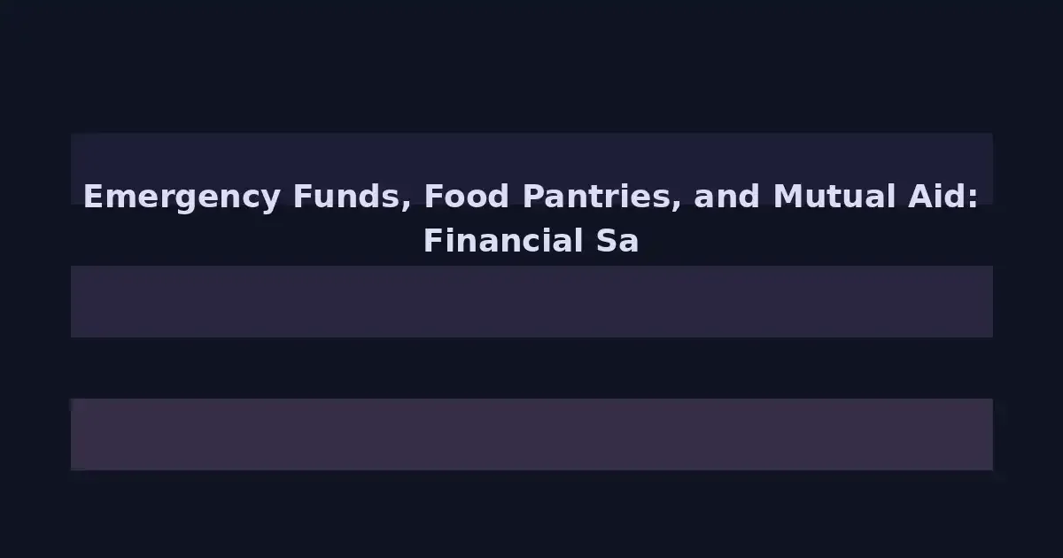 Emergency Funds, Food Pantries, and Mutual Aid: Financial Safety Nets for LGBTQ+ Students